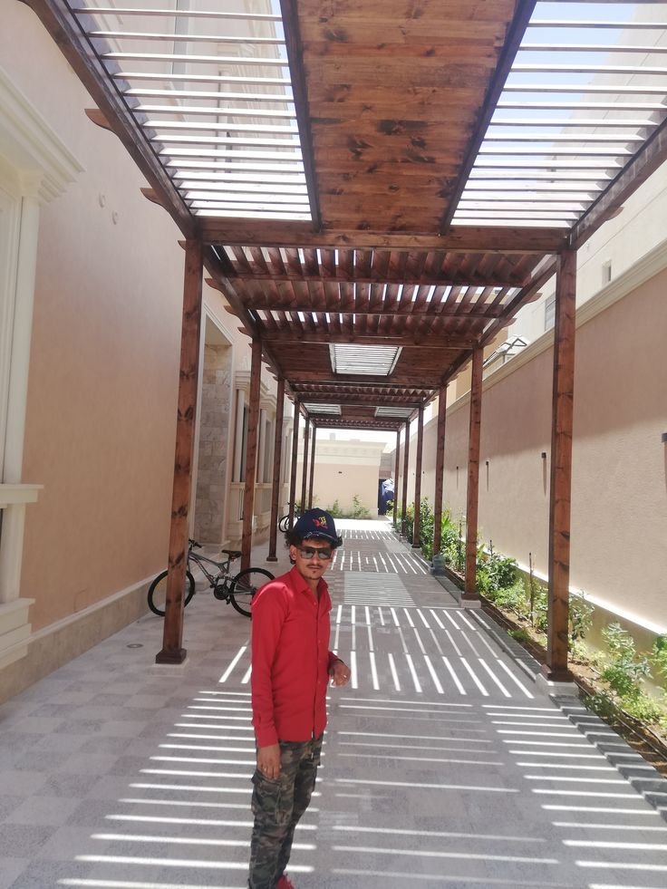 مظلات بديل الخشب مودرن