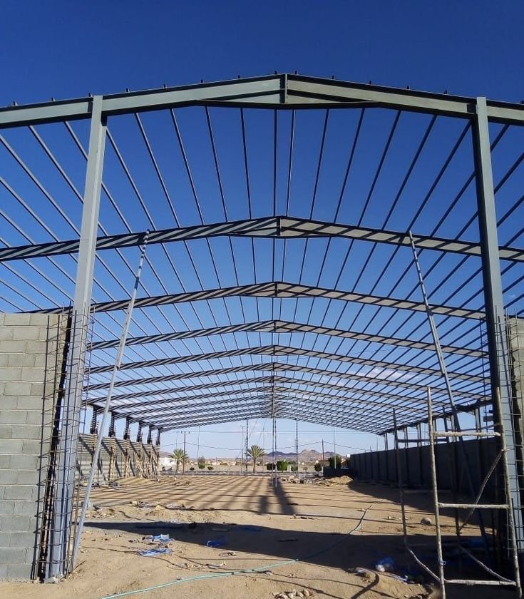 هناجر حديد في الرياض