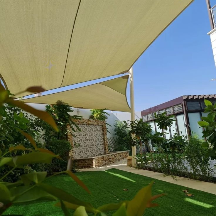 مظلات شد انشائي للحدائق